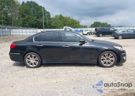 2013 Hyundai Genesis 3.8 from USA, damaged, VIN KMHGC4DD2DU234046